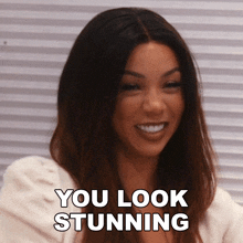 You Look Stunning Brittany Renner GIF - You Look Stunning Brittany Renner Basketball Wives GIFs