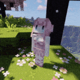 melodymews blossom minecraft girl pink