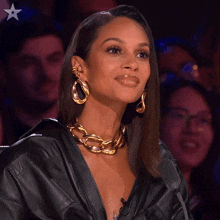 laughing alesha dixon britains got talent clapping chuckling