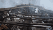 Riding A Boat Vikings Valhalla GIF - Riding A Boat Vikings Valhalla Cruising GIFs