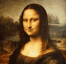 Mona Lisa Tongue Out GIF - Mona Lisa Tongue Out Make Face GIFs