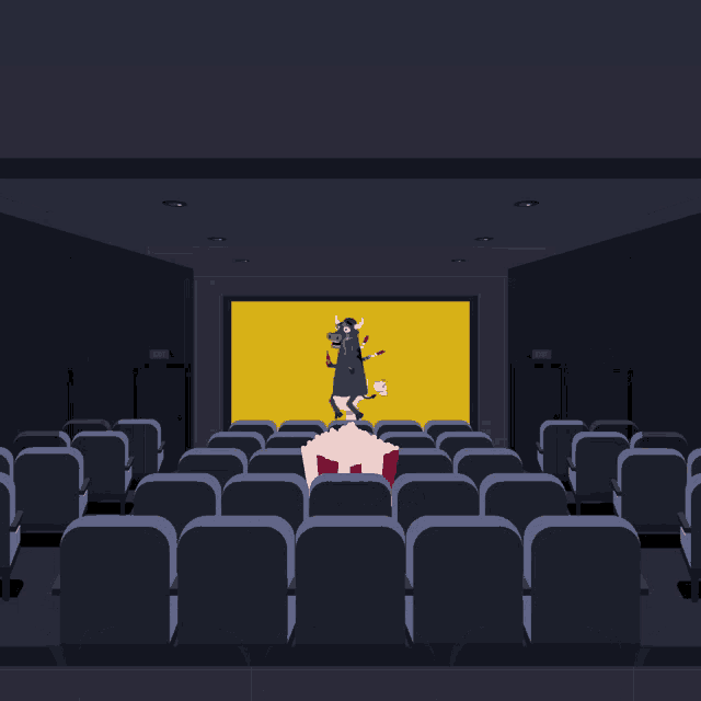 movie theater animated gif