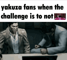 table yakuza