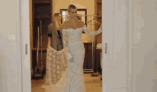 Hailey Bieber Wedding Dress GIF - Hailey Bieber Wedding Dress Bride GIFs