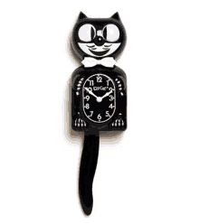 Derp Clock Cat Clock GIF - Derp Clock Cat Clock Cat GIFs