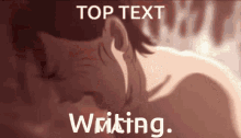 Eren Yeager Writing GIF
