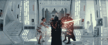 Star Wars Rey GIF - Star Wars Rey Lightsaber GIFs