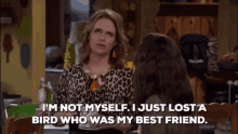 Fuller House Im Not Myself GIF - Fuller House Im Not Myself I Just Lost A Bird GIFs