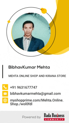 Mehta Online Shop And Kirana Store GIF