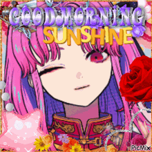 Tomoe Carmine Good Morning GIF - Tomoe Carmine Good Morning Sunshine GIFs