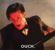 Ouch. GIF - Doctor Who Dr Who Matt Smith GIFs