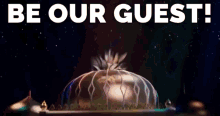 Be Our Guest GIF - Be Our Guest Beauty And The Beast Lumiere GIFs