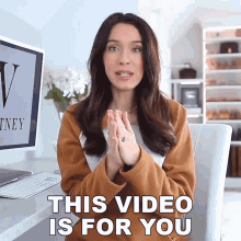 This Video Is For You Shea Whitney GIF - This Video Is For You Shea Whitney This Is For You GIFs