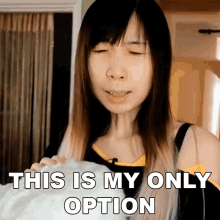 This Is My Only Option Xiao GIF - This Is My Only Option Xiao Xiaorishu GIFs