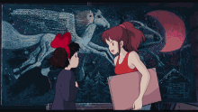 kikis delivery service art painting