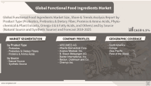 Global Functional Food Ingredients Market GIF
