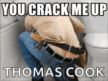 Plumber You Crack Me Up GIF