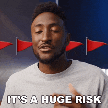 It'S A Huge Risk Marques Brownlee GIF - It'S A Huge Risk Marques Brownlee It'S A Huge Hazard GIFs