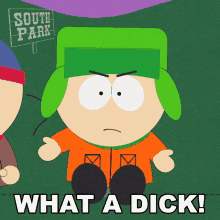 What A Dick Kyle Broflovski GIF - What A Dick Kyle Broflovski South Park GIFs