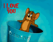 I Love You Heart GIF - I Love You Heart Tom And Jerry GIFs