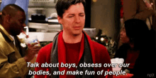 When Friends Ask What I Want To Do GIF - Will And Grace Talk About Boys Gossip GIFs