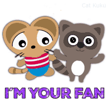 Cat Kuku Fan GIF
