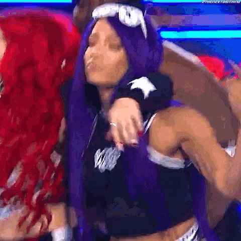 Sasha Banks Mercedes Kv GIF - Sasha Banks Mercedes KV Wild N Out - Discover & Share GIFs