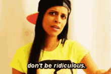 Don'T Be Ridiculous GIF - Lilly Singh Superwoman Dont Be Ridiculous GIFs