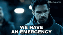 We Have An Emergency James Holden GIF - We Have An Emergency James Holden The Expanse GIFs