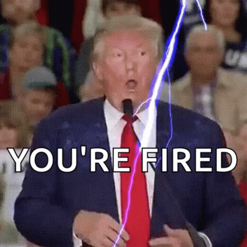 Youre Fired Donald Trump GIF - Youre Fired Donald Trump Electrified - Discover & Share GIFs
