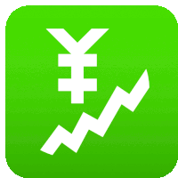 Chart Increasing With Yen Symbols Sticker - Chart Increasing With Yen Symbols Joypixels Stickers