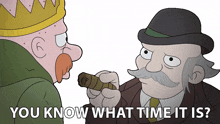 you know what time it is king zog john dimaggio disenchantment do you know what time it is