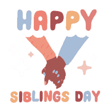 siblings happy