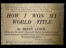 Benny Lynch Scottish Boxing GIF - Benny Lynch Scottish Boxing Scottish GIFs