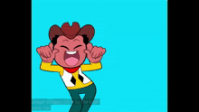 a cartoon drawing of a speaker with the words " move i 'm key " on the bottom