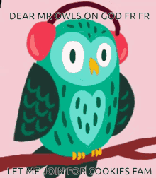 Mrowl Professorowl GIF - Mrowl Professorowl Cookies GIFs