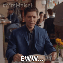 Eww Joel Maisel GIF - Eww Joel Maisel The Marvelous Mrs Maisel GIFs
