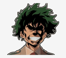 All Mights Face But On Deku GIF - All Mights Face But On Deku GIFs