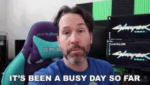 Its Been A Busy Day So Far Clintus Mcgintus GIF - Its Been A Busy Day So Far Clintus Mcgintus Clintustv GIFs