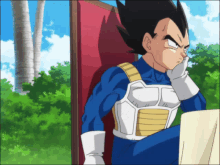 Vegeta Such Outrageous Speed GIF