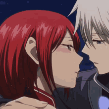 Shirayuki Zen Kiss Anime GIF - Shirayuki Zen Kiss Anime Kiss Anime Couple Gif GIFs