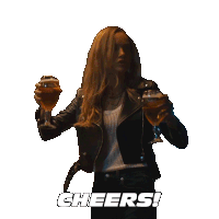Cheers Tess Sticker - Cheers Tess Brie Larson Stickers