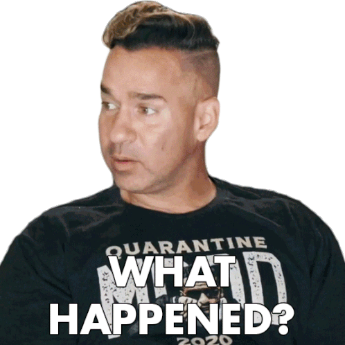 What Happened The Situation Sticker - What Happened The Situation Mike Sorrentino Stickers