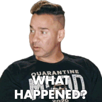 What Happened The Situation Sticker - What Happened The Situation Mike Sorrentino Stickers