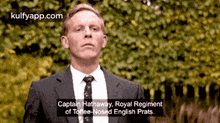 captain hathaway royal regimentof toffee nosed english prats. lewis inspector lewis james hathaway