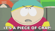 its a piece of crap eric cartman south park season2ep16merry christmas charlie manson its worthless