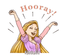 Hooray Happy GIF - Hooray Happy Rapunzel GIFs