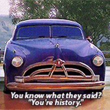 Cars Doc Hudson GIF - Cars Doc Hudson You Know What They Said GIFs