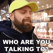 Who Are You Talking To Teddy Safarian GIF - Who Are You Talking To Teddy Safarian Ohitsteddy GIFs