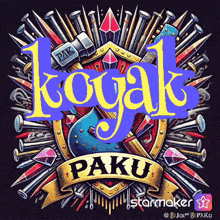 a logo for a company called royal paku